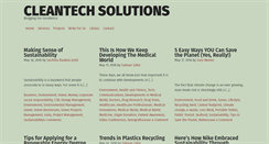 Desktop Screenshot of cleantechloops.com